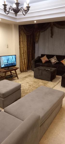 Central , Spacious , well equipped ,Three BR Flat in Best location in Mohandsseen ,Cairo,Egypt